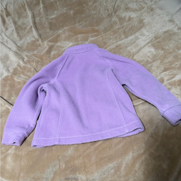 Columbia Kids Lavender Fleece Jacket 3T - Picture 5 of 5